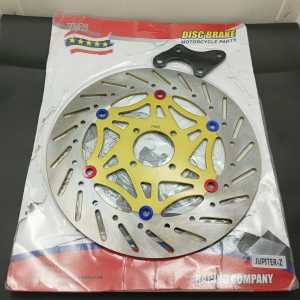 Piringan cakram depan lebar 300mm plus breket PNP Motor Jup-Z Vega Lama F1ZR NOUVO Jup-Z burhan