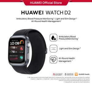 HUAWEI WATCH D2 | Smartwatch | Ambulatory Blood Pressure Monitoring | Light and Slim Design