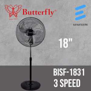 Butterfly 18-Inch Industrial Stand Fan - BISF-1831