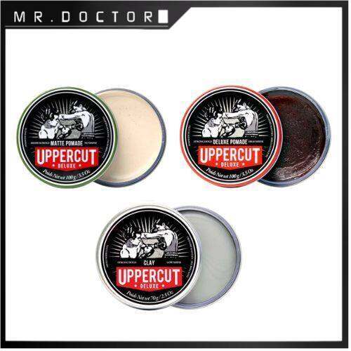 Uppercut Deluxe Matte Water Based Pomade 100g Clay Hair Wax 70g