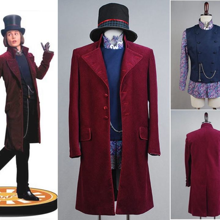 Willy wonka hot sale red coat