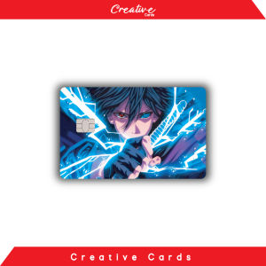 Stiker Sticker Kartu Atm Skin Card Anime - Naruto Sasuke Kakashi Akatsuki SPESIAL HOLOGRAM Stiker BCA Mandiri Bri Bni Debit Credit Emoney Flazz Etoll TapCash Brizzi dll