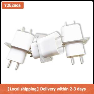 【Local shipping】 Home Electronic Microwave Oven Magnetron Filament 4 Pin Socket Converter White