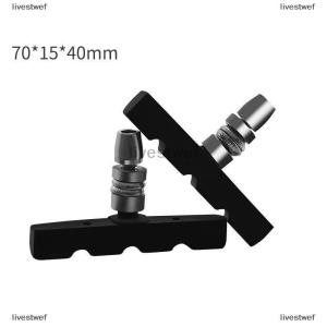 [COD] livestwef Bike Brake Blocks Rubber Cycling Part Tools MTB Mountain Road Bicycle Lightweight V-brake Shoes Pads Bicycle Accessories