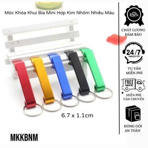 Combo 5 Móc Khóa Khui Nắp Chai Đa Năng Mini