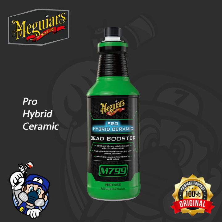 MEGUIAR'S M799 Pro Hybrid Bead Booster - Ceramic Boost To Maintain ...