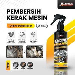 LEXA Engine Degreaser | Pembersih Kerak Mesin & Oli Motor Mobil Pembersih Block Mesin Rantai Gear 250ml