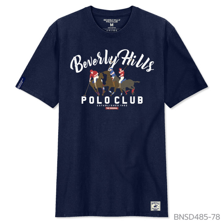 BEVERLY HILLS POLO CLUB เสื้อยืดคอกลมแขนสั้น The Original รุ่น BNSD485 ...