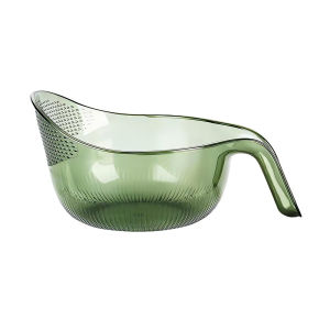 Alat Pencuci Beras Wastafel Dapur Saringan Tepung Pencuci Beras Saringan Buah Rumah Tangga Pegangan Rumah Tangga Keranjang Pembuangan Baskom