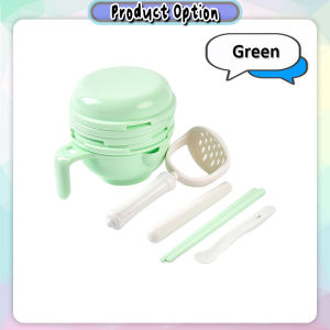 [Choo Choo Toy] Infant Food Grinder Masher Grinding Bowl Tool Kit Baby Food Making Set 辅食研磨碗 Pembuat Makanan Bayi - TW22
