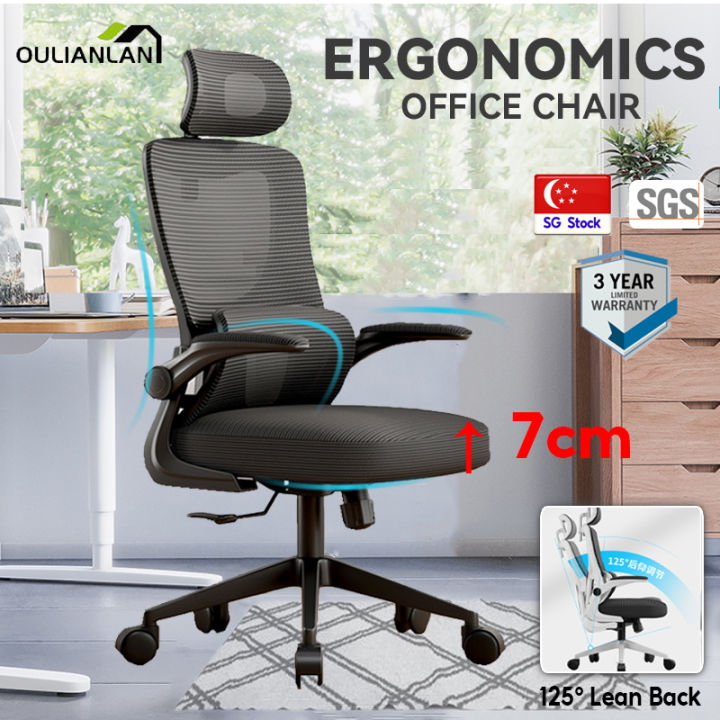 Office Chair Ergonomic Mesh Office Chair Comfort For Work 8 Hours High