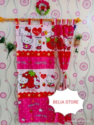Gorden jendela karakter Bayar ditempat Bisa COD Gorden jendela murah Belia store