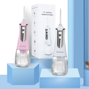 Hailicare Water Flosser Cordless USB Rechargeable Electric Oral Irrigators Waterproof Teeth Cleaner Portable Water Thread Dental Water Jet Teeth Cleaning Tool Kit Home Travel