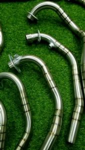 Cổ pô dành cho các dòng Honda Winner sonic satria exciter 150 exciter 135 inox 304 quay titan không phai màu không rỉ sét msp *2097