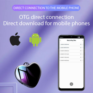 STTWUNAKE Mini voice activated recorder digital recording device sound professional dictaphone audio micro listening small player