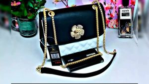 Tas Selempang Terbaru Kunci Bunga Mawar & Full ACC Terbaru