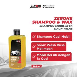Zerone Japan Alat Cuci Shampoo Motor Mobil Snow Wash Salju Efek Daun Talas 500ml