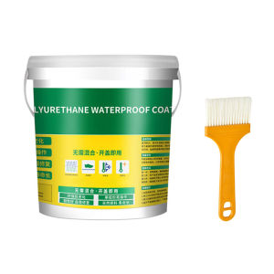 1kg Waterproof Invisible Adhesive Mighty Sealant Paste Tile Repair Glue With Brush Waterproof Invisible Paste Sealant Mighty Polyurethane Glues with Brush Adhesive Repair Glue for Roof Repair Broken Tool