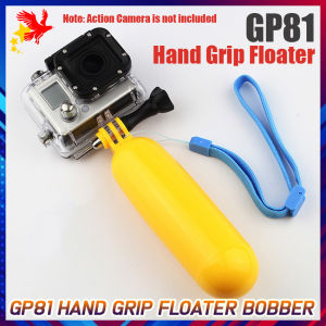 Waterproof Handheld  Underwater Sport Selfie  Stick  Monopod Pole  floating hand grip diving ( GP81Yellow)