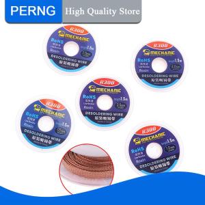 [PERNG] Tehe 1ชิ้นเครื่องถอดลวดบัดกรีเครื่องมืองานเชื่อม PCB สายบัดกรีบัดกรีบัดกรีความยาว1.5เมตร