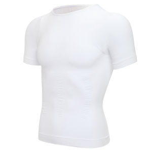 JHHB Men Body Shaper Slimming Compression Shirts Gynecomastia Undershirt Seamless Waist Trainer Muscle Belly Weight Loss Shapewear