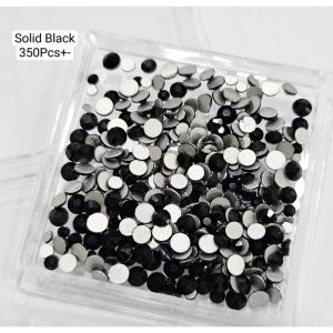 Mix 350pcs Colorful AA S Element  Crystal Flat Rhinestone  Rhinestone DIY Nail Deco Mix Pack 现货 超亮水晶平底钻混装彩色水钻diy美甲饰品