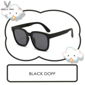 Gentle Fawn Kacamata Anak Sunglasses Polarized Lipat Fortable Anti Silau UV Protection Lensa Hitam Laki Laki Perempuan 104