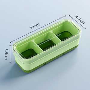 Cetakan Es Batu Model Modern Cetakan Es Batu 3 Grid / Cetakan Es Batu 3 Sekat Mudah Di Lepas / W6188/ Mini Ice Cube Mold Food Grade