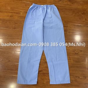 Quần blue bác sĩ màu xanh/ Quần y tá tạp vụ
