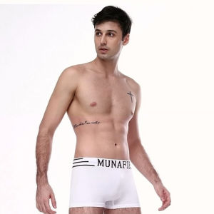 NQshop เข้าแล้ว กางเกงชั้นในสุภาพบุรุษ ผ้านิ่มยืด สวมใส่สบายไม่อับ แห้งเร็ว สีสวยทุกสี ทรงบ็อกเซอร์สุดเท่ห์ ซักล้างทำความสะอาดง่าย รุ่นนี้ไม่มีไม่ได้แล้ว