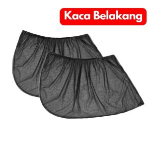 Tirai Mobil Jaring Ventilasi Anti Panas Penahan Sinar UVAnti Nyamuk dengan Pelindung Matahari untuk Jendela Samping Mobil Universal