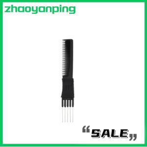 zhaoyanping Oil Head Curly Comb Men Double Side Tooth Combs Steel Needle Fork Combs