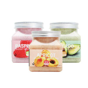 ▼Thailand scentio Beautiful Beifei Sea Salt Body Scrub Exfoliating and Exfoliating Chicken Skin White Whole Body Female 350ml♚