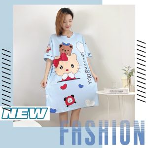 KDAShop ชุดนอนลายหมีขี่คอน้อนแมว เนื้อผ้าดีใส่สบาย คุ้มค่าในราคาสุดประหยัด ต้องจัดแล้วเด้อ