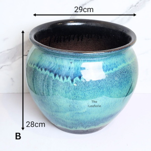 The Leaferie Aspen Big plant pots Ceramic flowerpot flowerpots flower pot planter planters