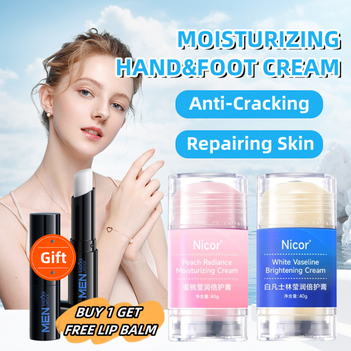 LAMEILA 【Free Lip Lipstick】Nicor Vaseline Anti-Cracking Foot ...