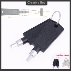 [Creative] 2pcs tủ đông tủ lạnh cửa Key khóa ngũ giác phím phần phụ kiện cho Haier