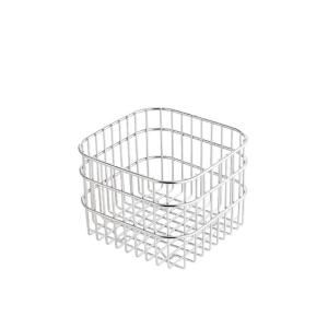 Stainless Steels Drain Basket Storage Bin Rustproof Kitchen Organizers Hollow Storage Basket Drainage Rack Easy to Use