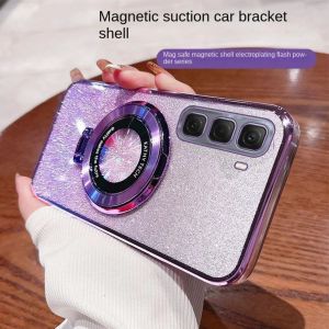 Softcase INFINIX HOT 50 4G 5G HOT 50 PRO HOT 50 PRO PLUS Premium Glitter Case free Ring Magsafe Holder