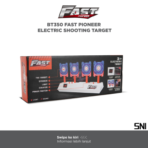 Fast Pioneer Electric Shooting Target Score Board / Electric Target Shooting Board / Papan Peluru Mainan Anak