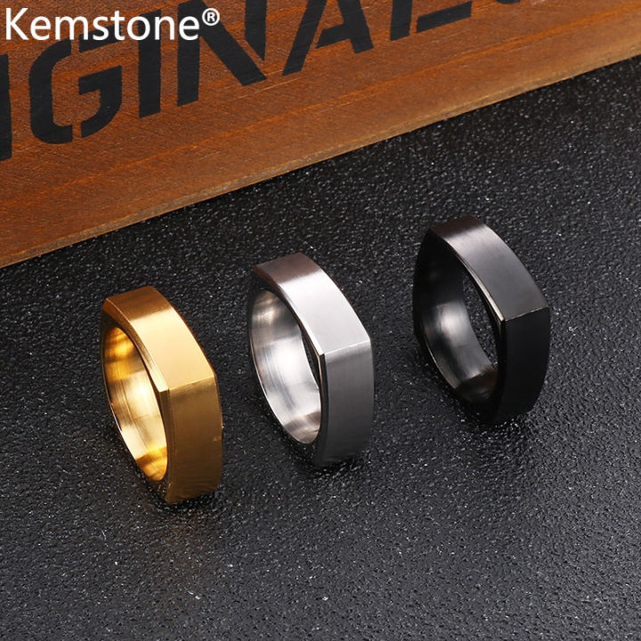 Stainless Steel Simple Ring