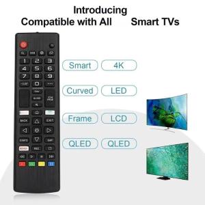 AKB75675304 Remote Control for 32LM5620BPUA 32LM570BPUA Feature 10 Meter Ranges and Ergonomic Button Design