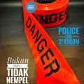 LINE BARRICADE TAPE TULISAN DANGER UKURAN 3" X 500 METER - Bangun Berkah. 