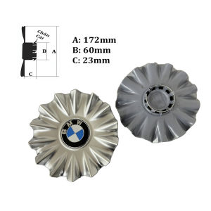 Logo chụp mâm lazang bánh xe ô tô BMW 7 Series chất liệu nhựa ABS cao cấp