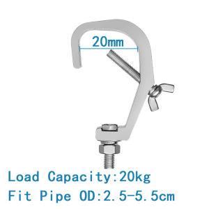 5pcs Aluminum Alloy Stage Light Clamp Hook LED Light C CLamp LED PAR / Moving Head / Laser Hook