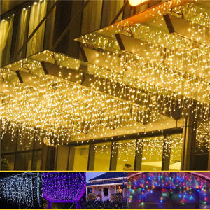 Chele COD ไฟ LED หยดน้ำ 96ดวงเต็ม ไฟแต่งห้อง 8 จังหวะ