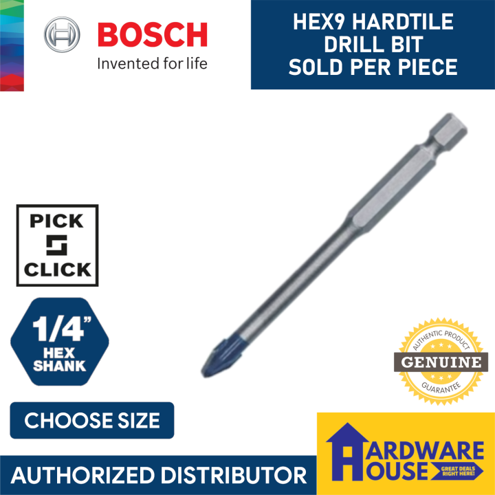 ORIGINAL BOSCH HEX9 HardTile Hex Drill Bit Ceramic Porcelain