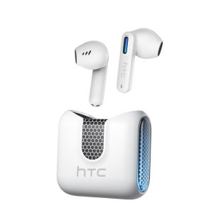 HTC NE49 Bluetooth Gaming Headset Deep bass extremely low latency 45ms 30h total battery ENC microphone