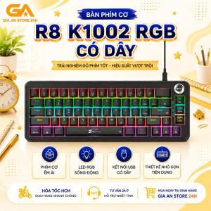 Bàn Phím Cơ Gaming Có Dây (USB) R8 K1002- Phù Hợp Chơi Game Gia Đình
