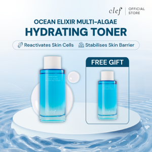 [B1F1] Ocean Elixir Multi-Algae Hydrating Toner 120ml | Stabilises Skin Barrier | Reactivates Skin Cells | Boost Water